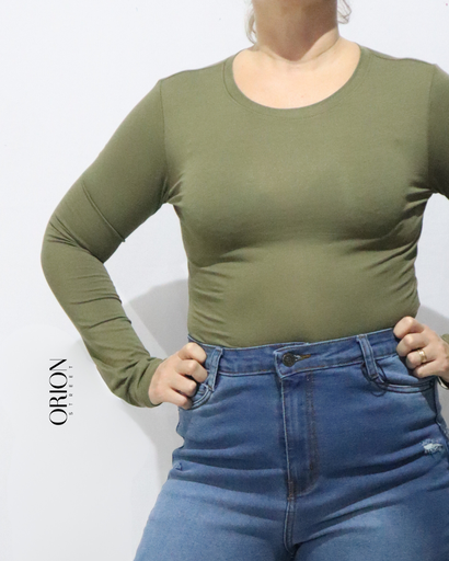 BLUSA  DAMA MANGA LARGA T13740